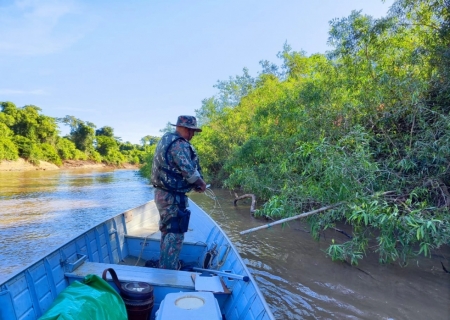 Polícia Ambiental foca no combate à pesca ilegal durante o feriado prolongado