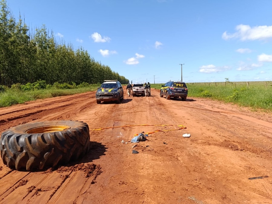 Após perseguição, PRF apreende cerca de 400 kg de maconha entre Angélica e Nova Andradina