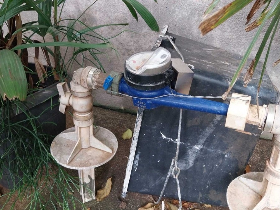 Sanesul descobre ímã em hidrômetro de água de lavanderia em Nova Andradina