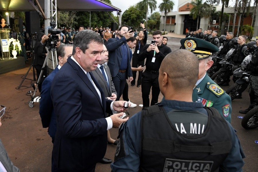 Governo reforça segurança pública com investimento de R$ 4,4 milhões em equipamentos e veículos para a PM