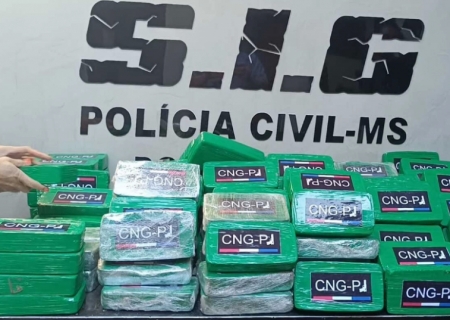 Trio é preso com carga milionária de cocaína durante operação da SIG em Dourados