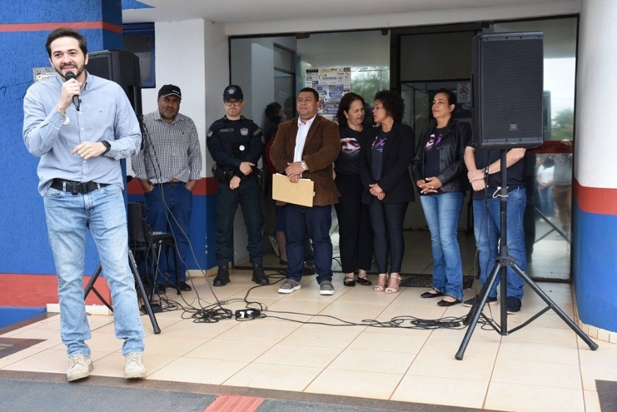 Abertura do Projeto Agosto Lilás é realizada em Taquarussu