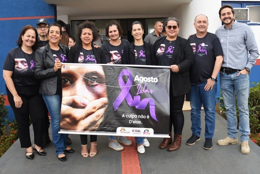 Abertura do Projeto Agosto Lilás é realizada em Taquarussu
