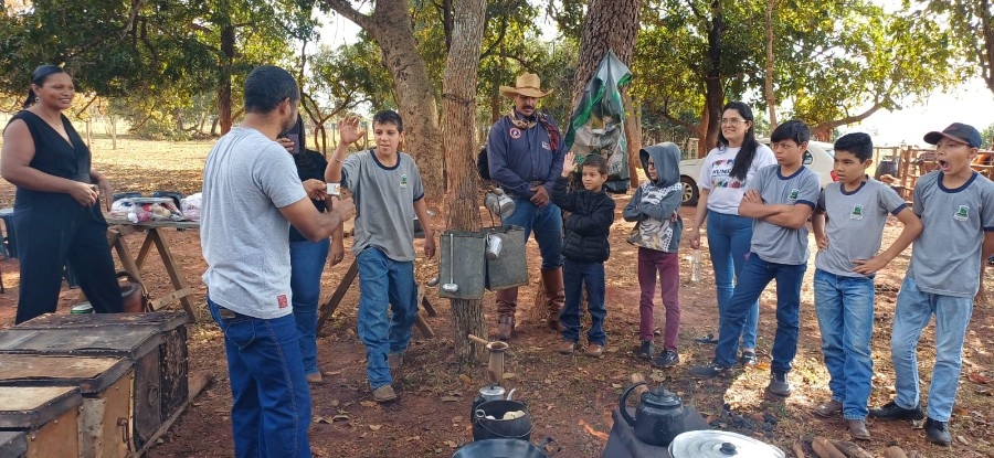 Escola Municipal Professor Delmiro Salvione Bonin promove projeto de inclusão com foco na cultura pantaneira