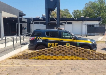 Caminhão com mais de 260 kg de cocaína no tanque de combustível é apreendido em Corumbá