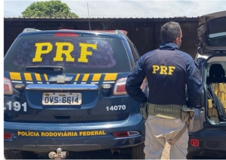 Jeep roubado em Goiás é recuperado carregado com maconha em Campo Grande