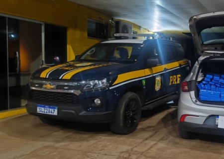 Perseguição termina com apreensão de 318 kg de maconha em Água Clara