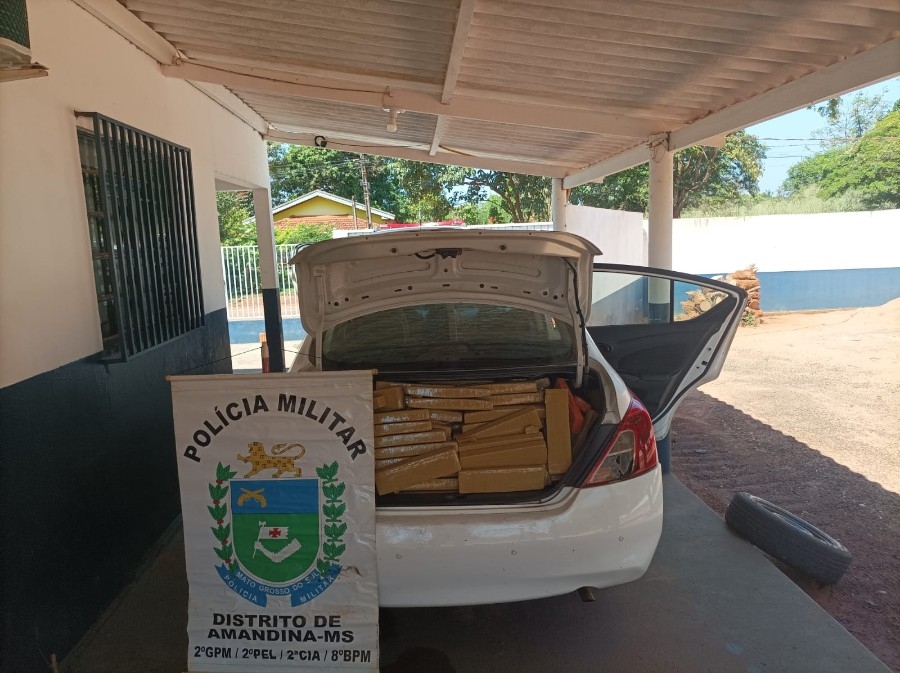Polícia Militar apreende mais de meia tonelada de maconha e causa prejuízo superior a R$ 1 milhão ao tráfico em Amandina