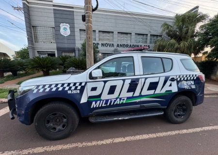 PM flagra motociclista empinando e recolhe moto em Nova Andradina