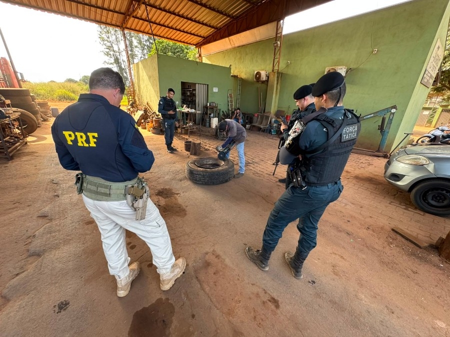 Carreta transportando crack e cocaína é apreendida em Batayporã durante ação conjunta da PM e PRF