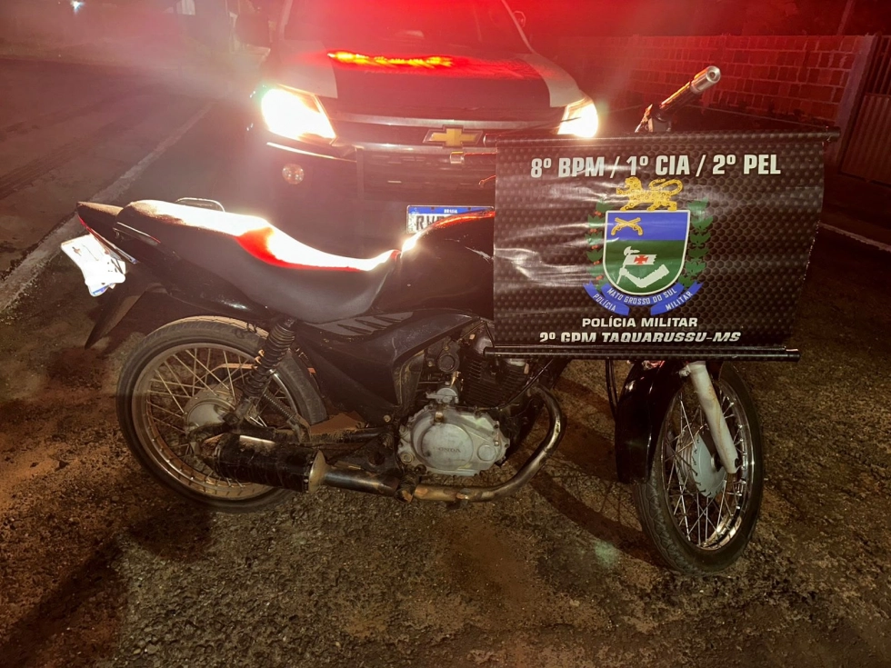 Jovem é preso por embriaguez ao volante após perseguição policial em Taquarussu