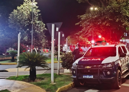 PM conduz motorista por “cantar pneu” em Ivinhema