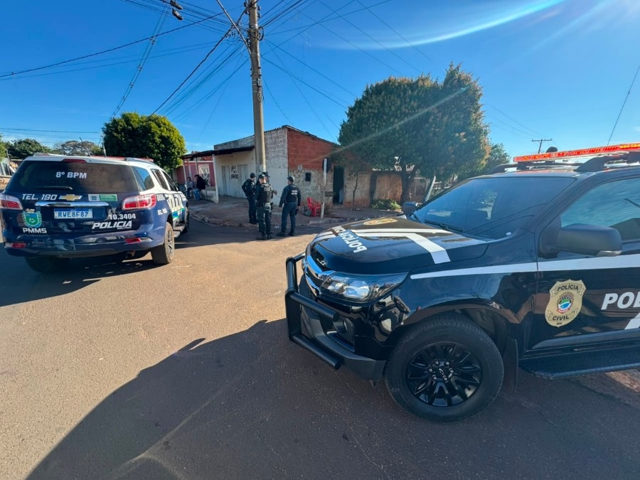 Homem é baleado com vários tiros em Nova Andradina e está em estado gravíssimo