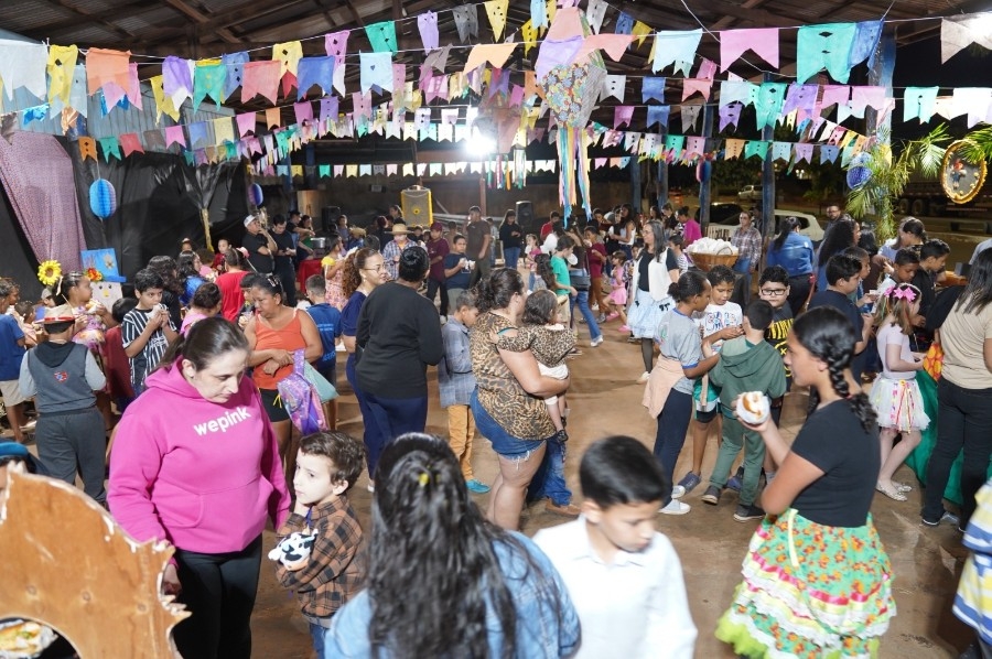 Arraiá do NAEEM promove inclusão e alegria para mais de 100 crianças em Batayporã