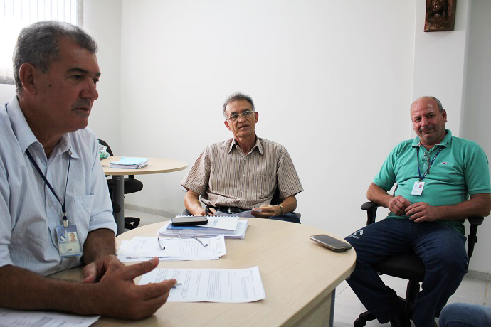 Jair Ribeiro, Wilson Martins e Jos&eacute; Luiz - Foto: Jornal da Nova