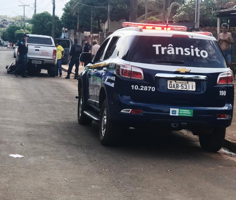 Polícia Militar durante o atendimento da ocorrência - Foto: Ivinoticias