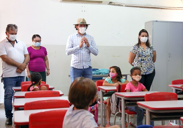 Escola Anízio Teixeira da Silva passa por reforma completa e alterou dinâmicas internas - Foto: Prefeitura de Batayporã