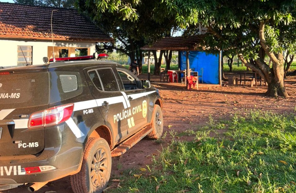 Na última operação a Polícia Civil esteve numa chácara realizando buscas - Foto: Polícia Civil