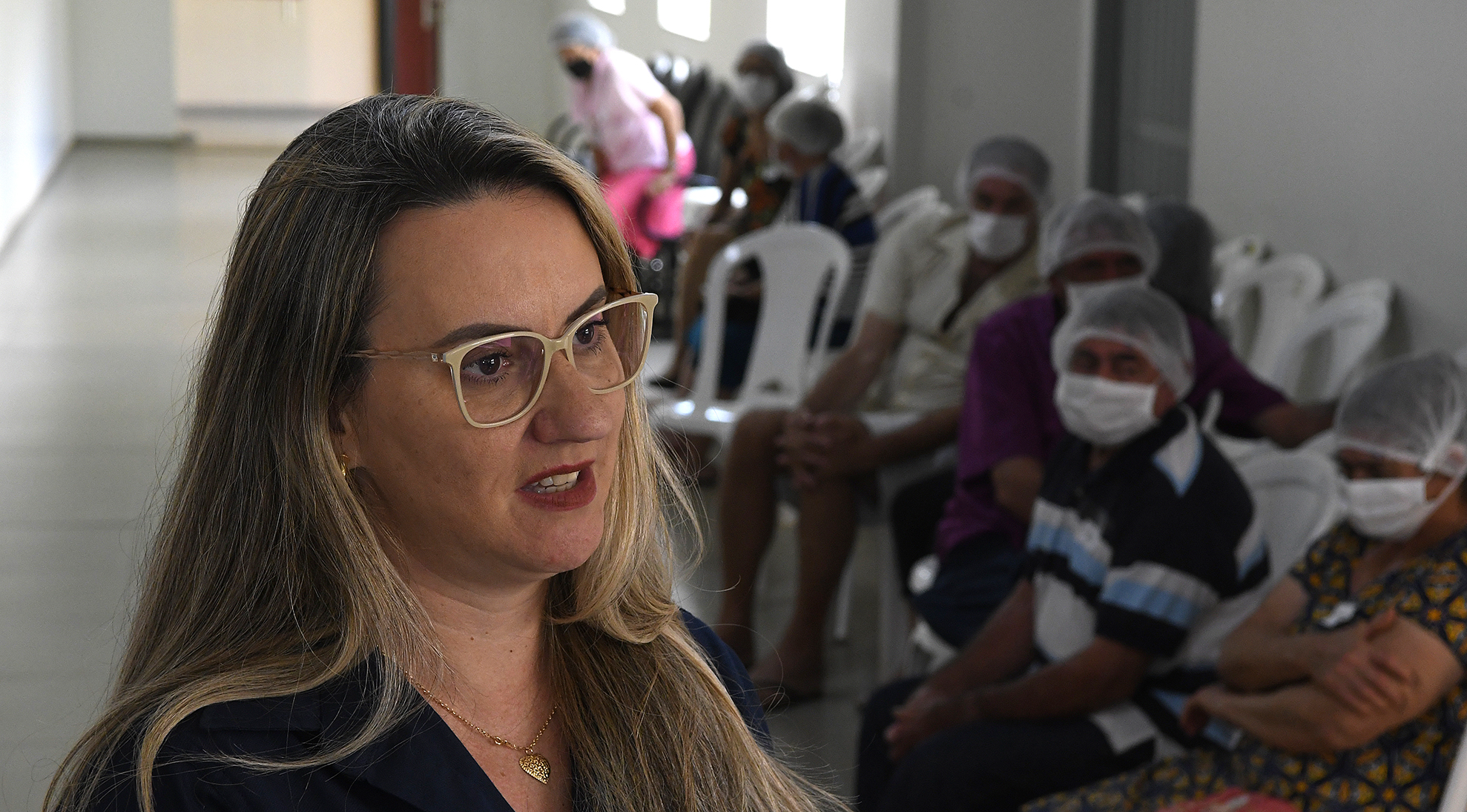 A Diretora Administrativa do Hospital Elmíria Silvério Barbosa, de Sidrolândia, Roseli Correia - Foto: Bruno Rezende