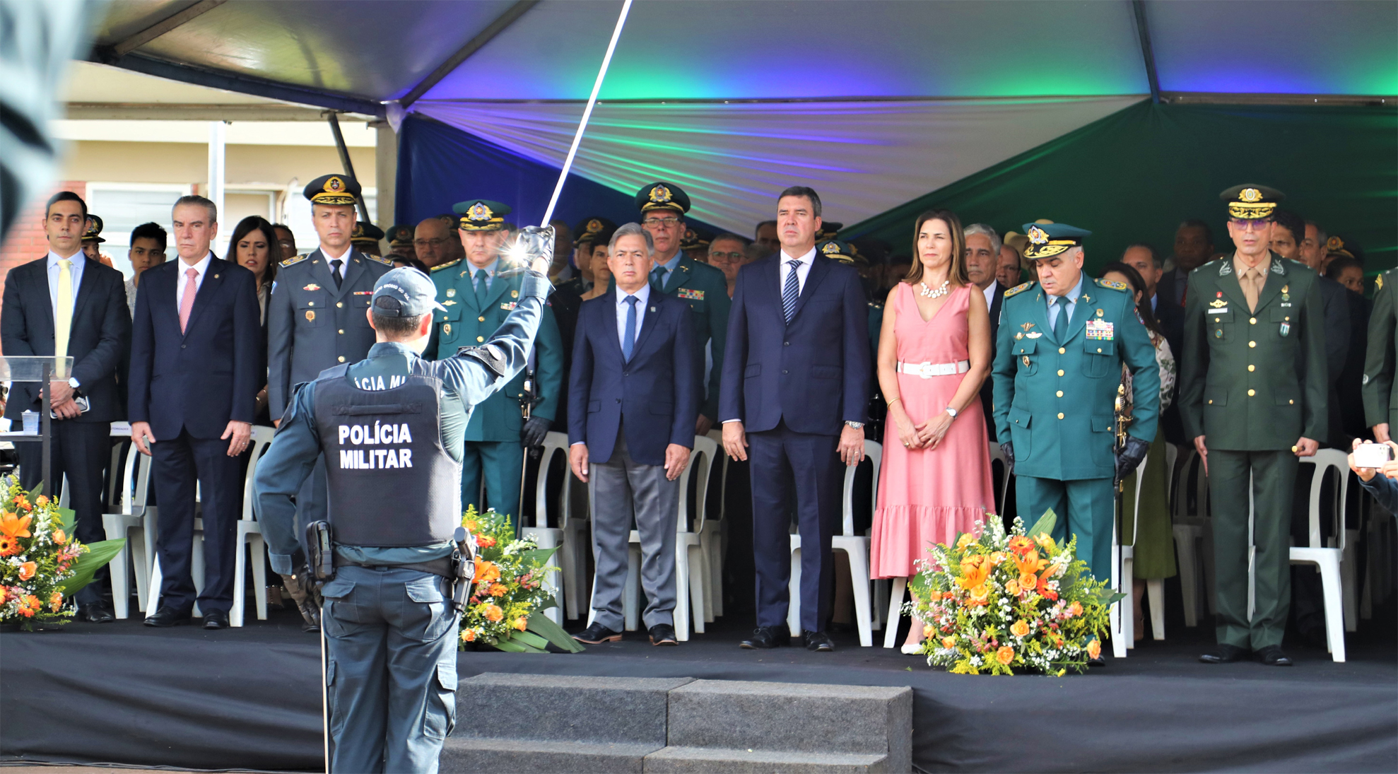 Troca de comando da Polícia Militar - Foto: Saul Schramm