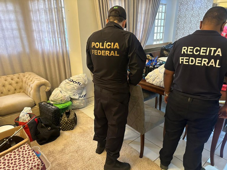 Opera&ccedil;&atilde;o Tiradentes cumpre mandados na manh&atilde; desta quinta-feira (8) em Campo Grande - Foto: Pol&iacute;cia Federal/Divulga&ccedil;&atilde;o